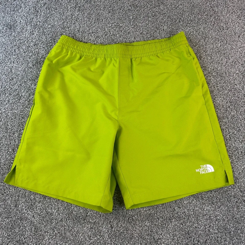The North Face Water Shorts Mens Small Meadow Grass Green FlashDry Summer NEW